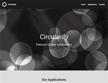 Tablet Screenshot of circularify.com